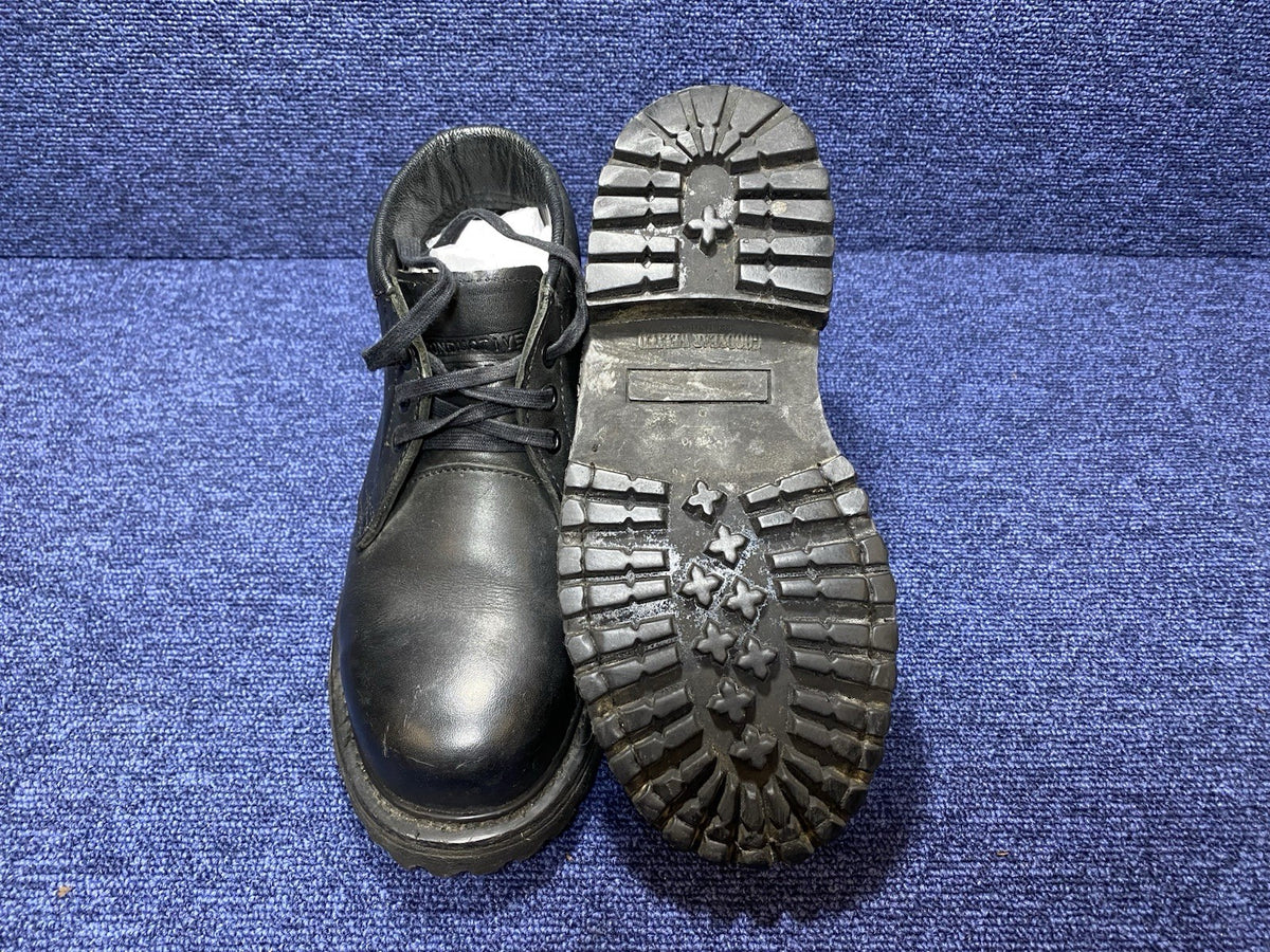 Mint Condition - SIZE UK 3 - Black Steel Toe Cap Safety Boots