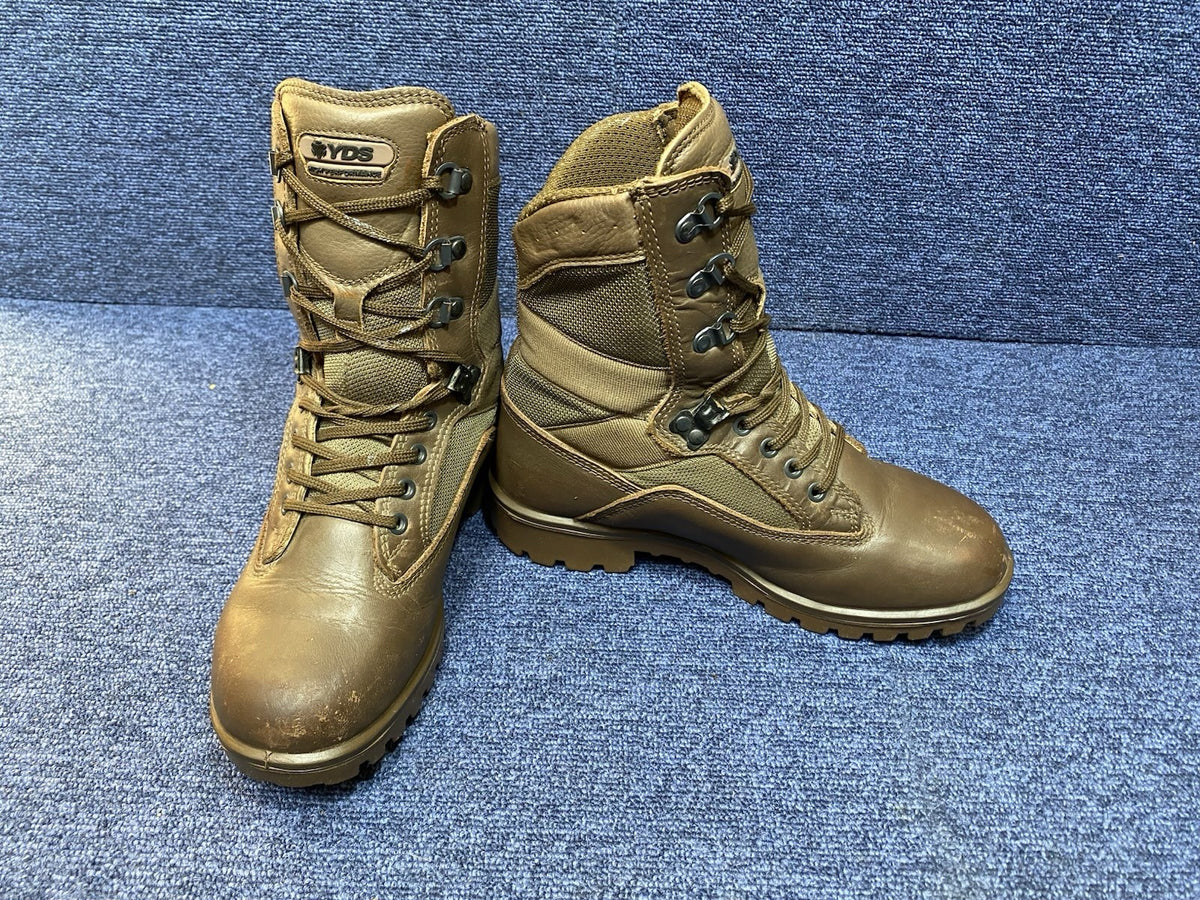 SIZE UK 5M - YDS Patrol Walking/Hiking - Brown Boots Male