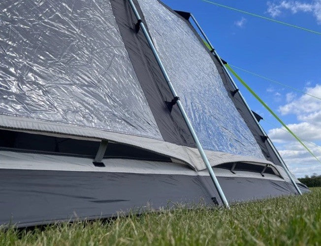 New - Khyam Kamper Pro 4 Pole and Sleeve Drive Away Awning