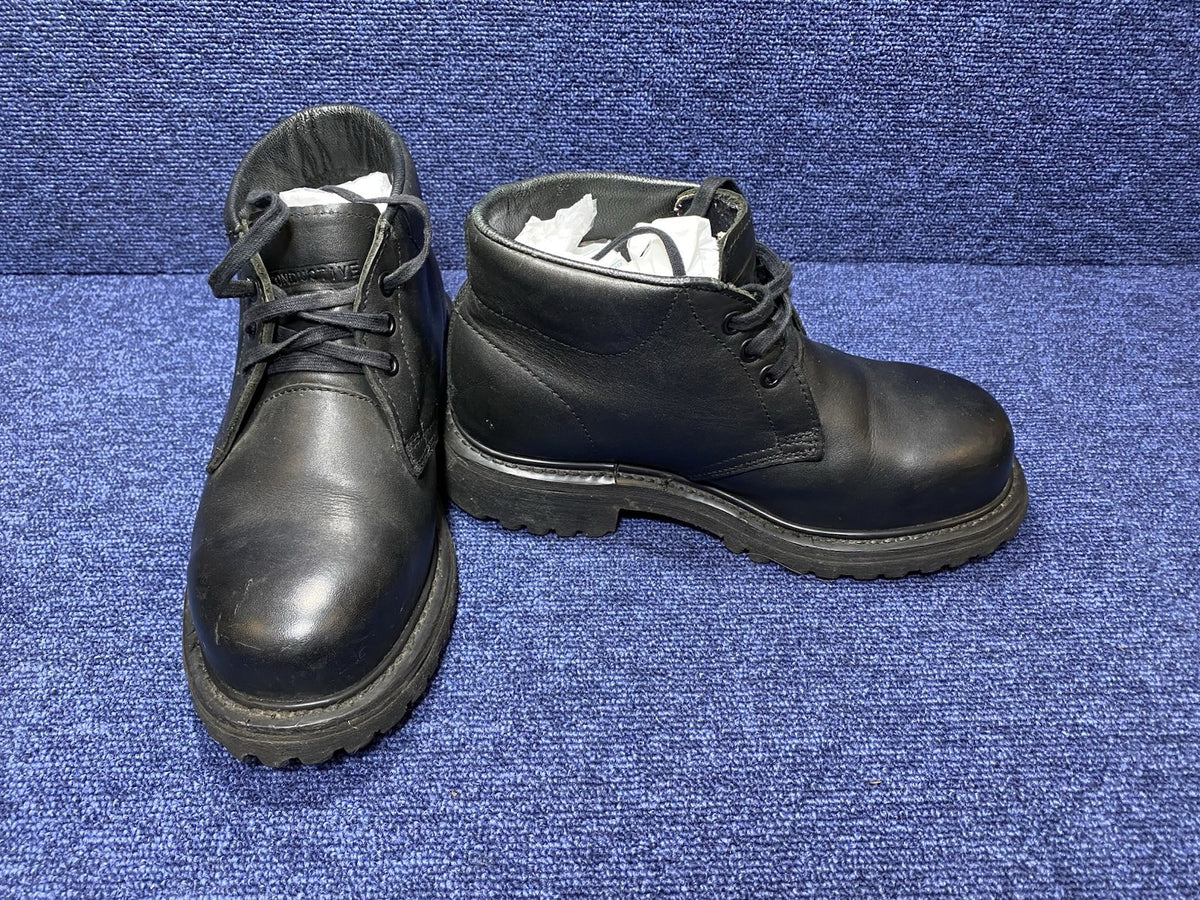 Mint Condition - SIZE UK 3 - Black Steel Toe Cap Safety Boots