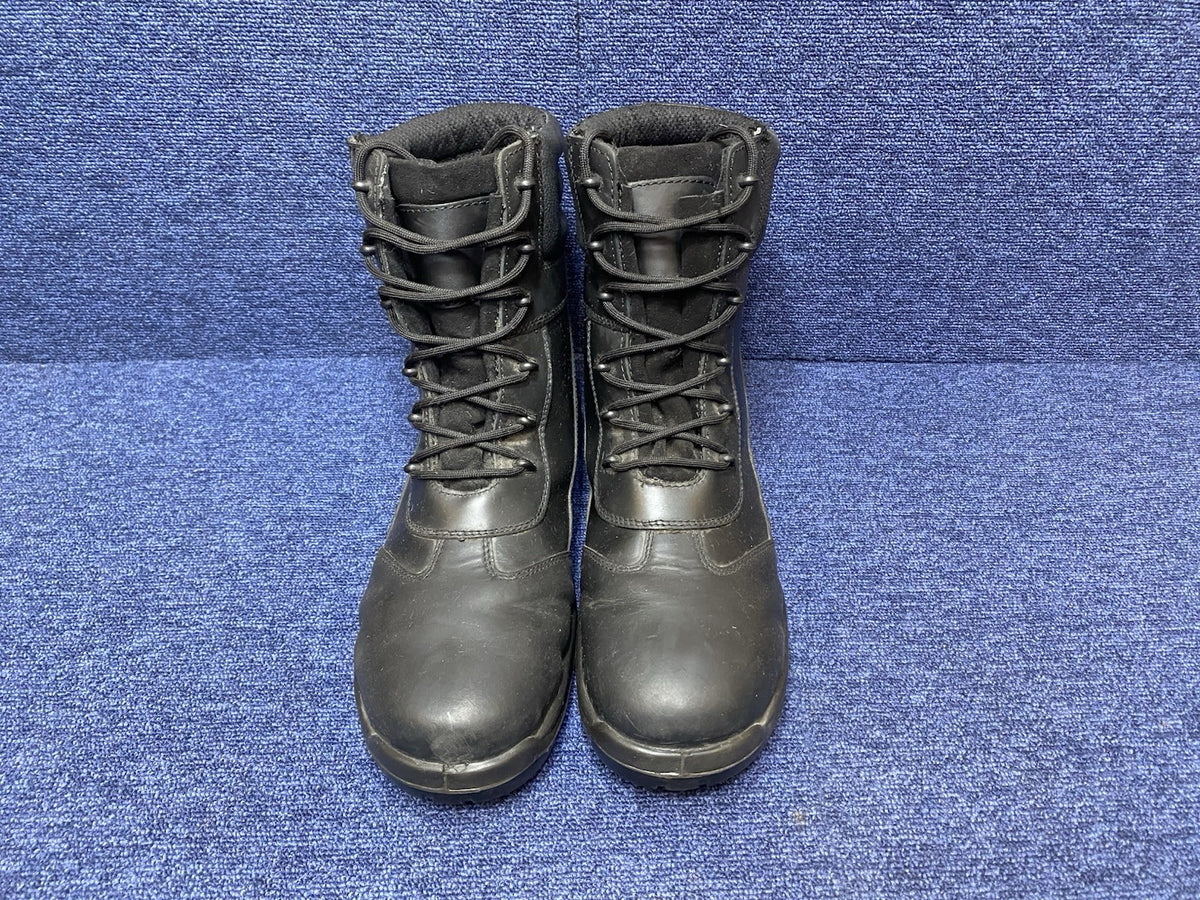 UK SIZE 13 - Black Steel Toe Capped Safety Boots