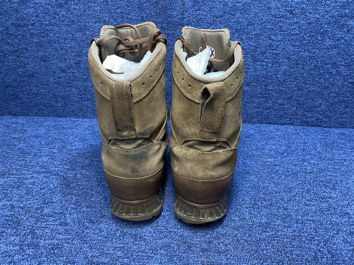 Size UK 10M - British Army Haix Brown Desert Combat Boots