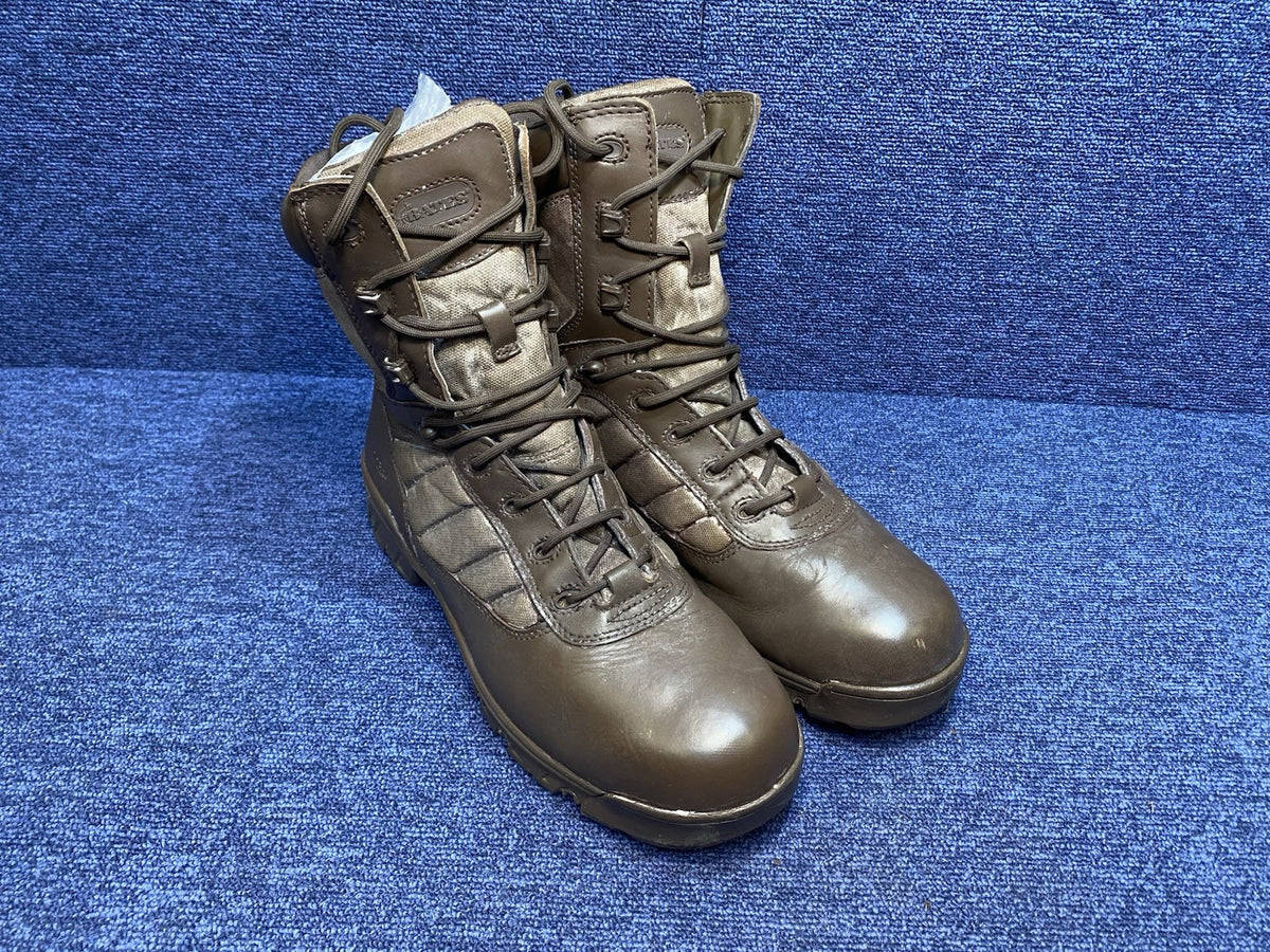 SIZE UK 11M - Bates Patrol Walking/Hiking - Brown Boots Male- VG