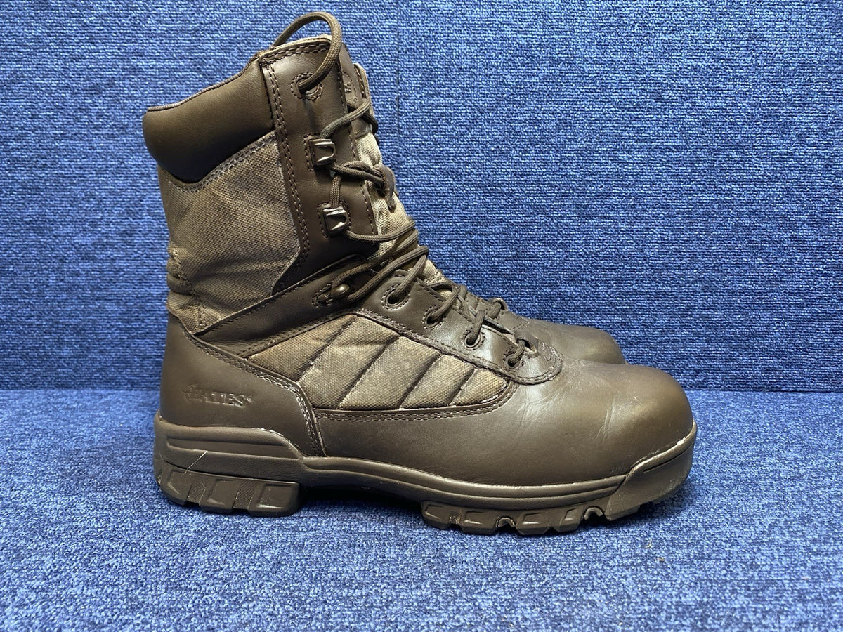 SIZE UK 11M - Bates Patrol Walking/Hiking - Brown Boots Male- VG