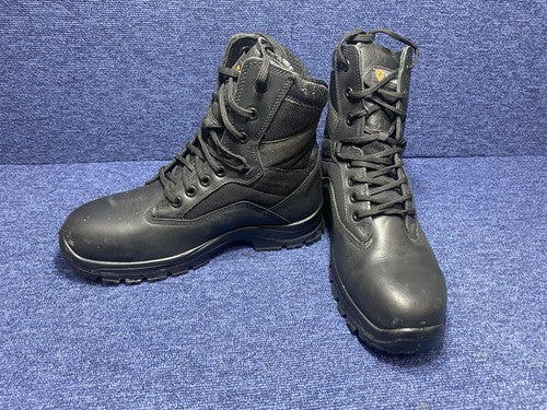 Mint Condition - SIZE UK 8L - YDS Goliath - Black Boots Male - Steel Toe