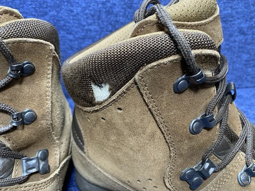 SIZE UK 12 - Iturri Desert Combat High Walking/Hiking Brown Boots Male