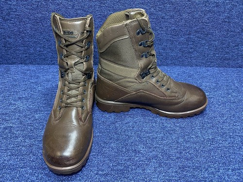 SIZE UK 10 - YDS Patrol Walking/Hiking - Brown Boots Male - Very Good