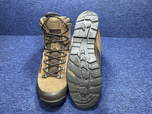 SIZE UK 12 - Iturri Desert Combat High Walking/Hiking Brown Boots Male