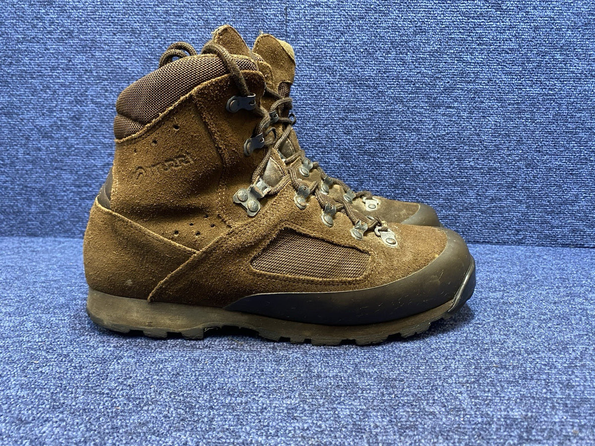 SIZE UK 8L- Iturri Desert Combat High Walking/Hiking Brown Boots Male