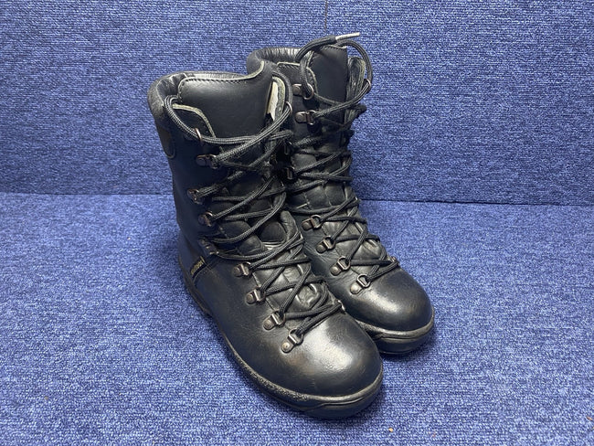 SIZE UK 4 - Gotetex Black Tall Leather S00625