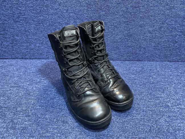 SIZE UK 6 Magnum Amazon - Black Leather