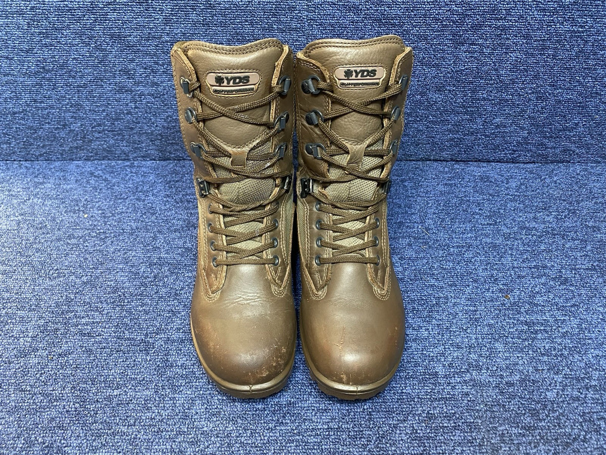 SIZE UK 5M - YDS Patrol Walking/Hiking - Brown Boots Male