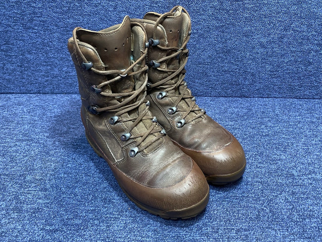 Size UK 8M British Army Haix Brown High Liability Combat Boots