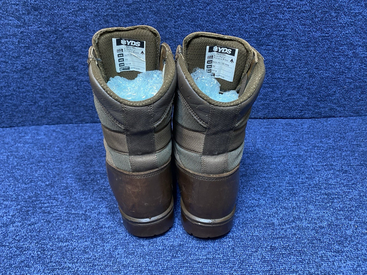 FEMALE - SIZE UK 3M - YDS Patrol Walking/Hiking - Brown Boots