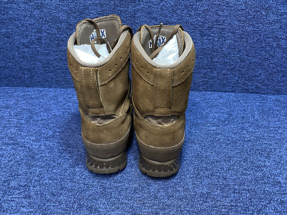 Size UK 7W - British Army Haix Brown Desert Combat Boots