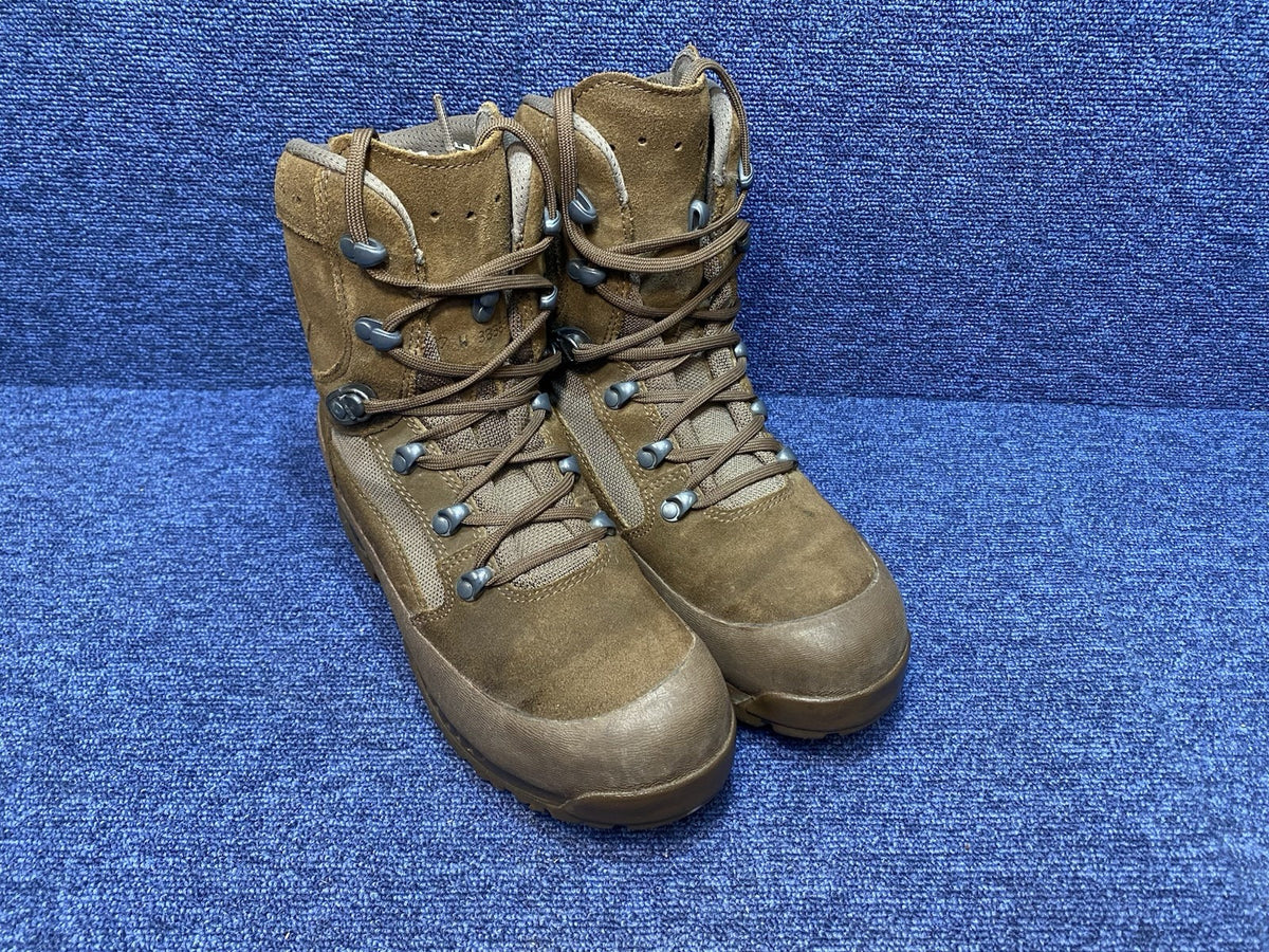 Size UK 7W - British Army Haix Brown Desert Combat Boots