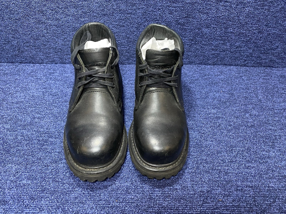 Mint Condition - SIZE UK 3 - Black Steel Toe Cap Safety Boots