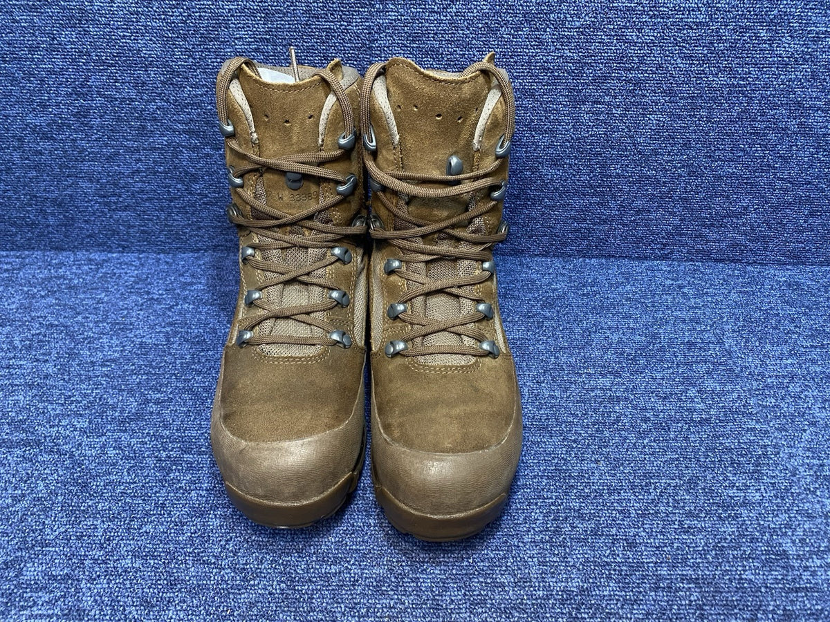 Size UK 7W - British Army Haix Brown Desert Combat Boots