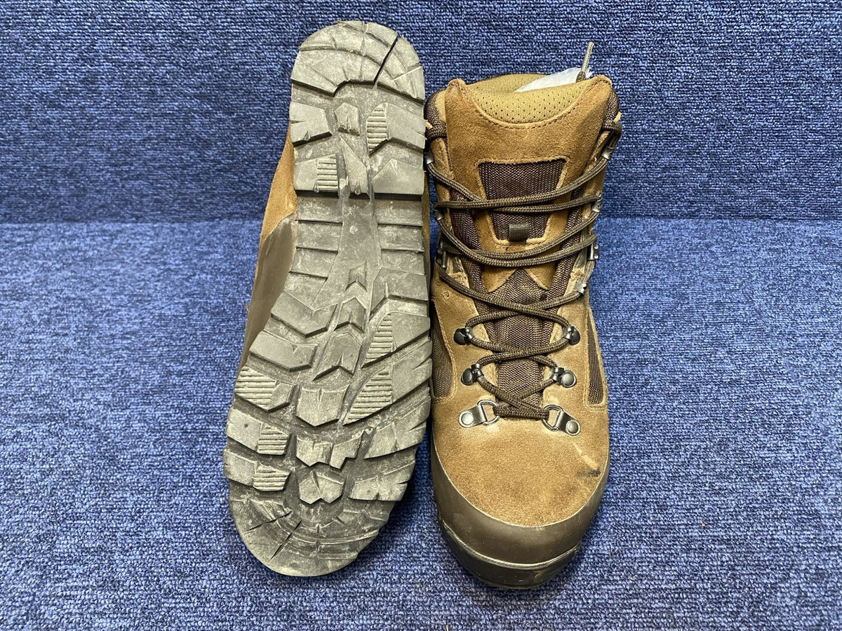 SIZE UK 10L - Iturri Desert Combat High Walking/Hiking Brown Boots Male