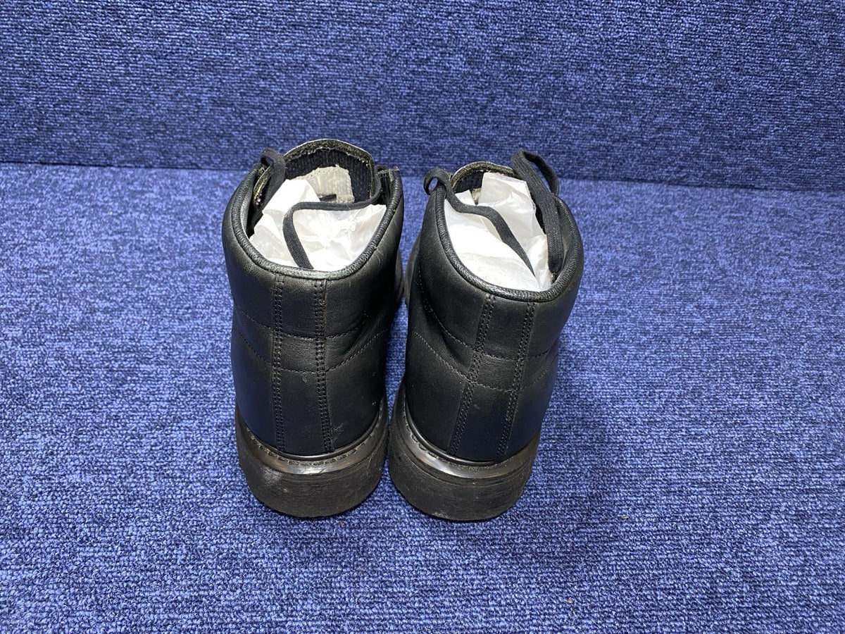 Mint Condition - SIZE UK 3 - Black Steel Toe Cap Safety Boots