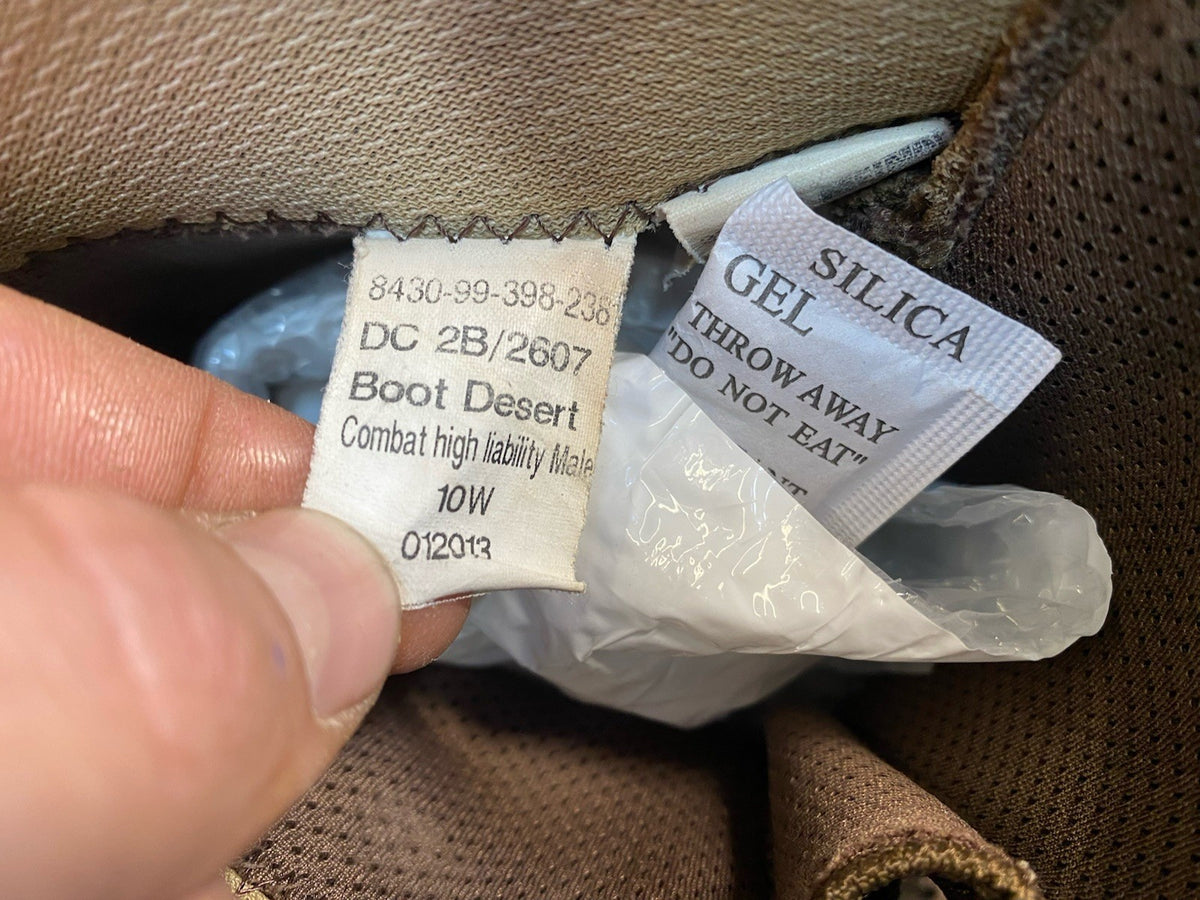SIZE UK 10W - Meindl Desert Combat High Boots