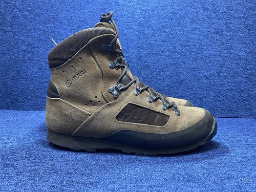 SIZE UK 12 - Iturri Desert Combat High Walking/Hiking Brown Boots Male