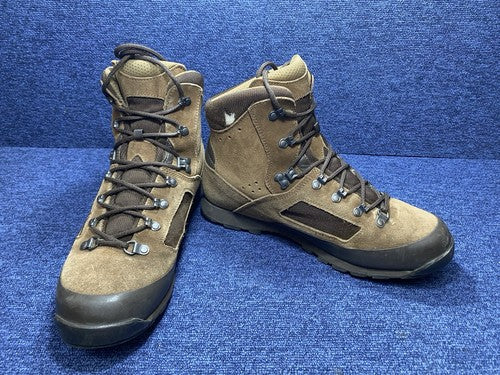 SIZE UK 12 - Iturri Desert Combat High Walking/Hiking Brown Boots Male