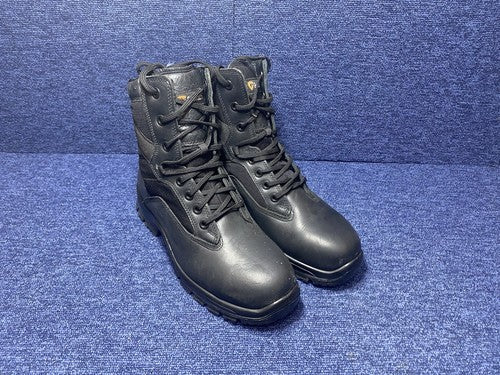 Mint Condition - SIZE UK 8L - YDS Goliath - Black Boots Male - Steel Toe