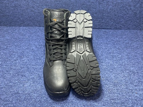 Mint Condition - SIZE UK 8L - YDS Goliath - Black Boots Male - Steel Toe