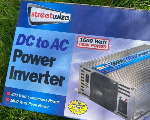 Streetwize  DC to AC Power Converter 800W to 1600W