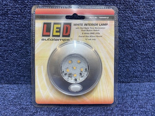 Single LED Autolamps 79SWR12 12v Interior Caravan/Camper Switched Light