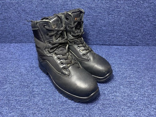 SIZE UK 5 - YDS Goliath - Black Boots Male - Steel Toe
